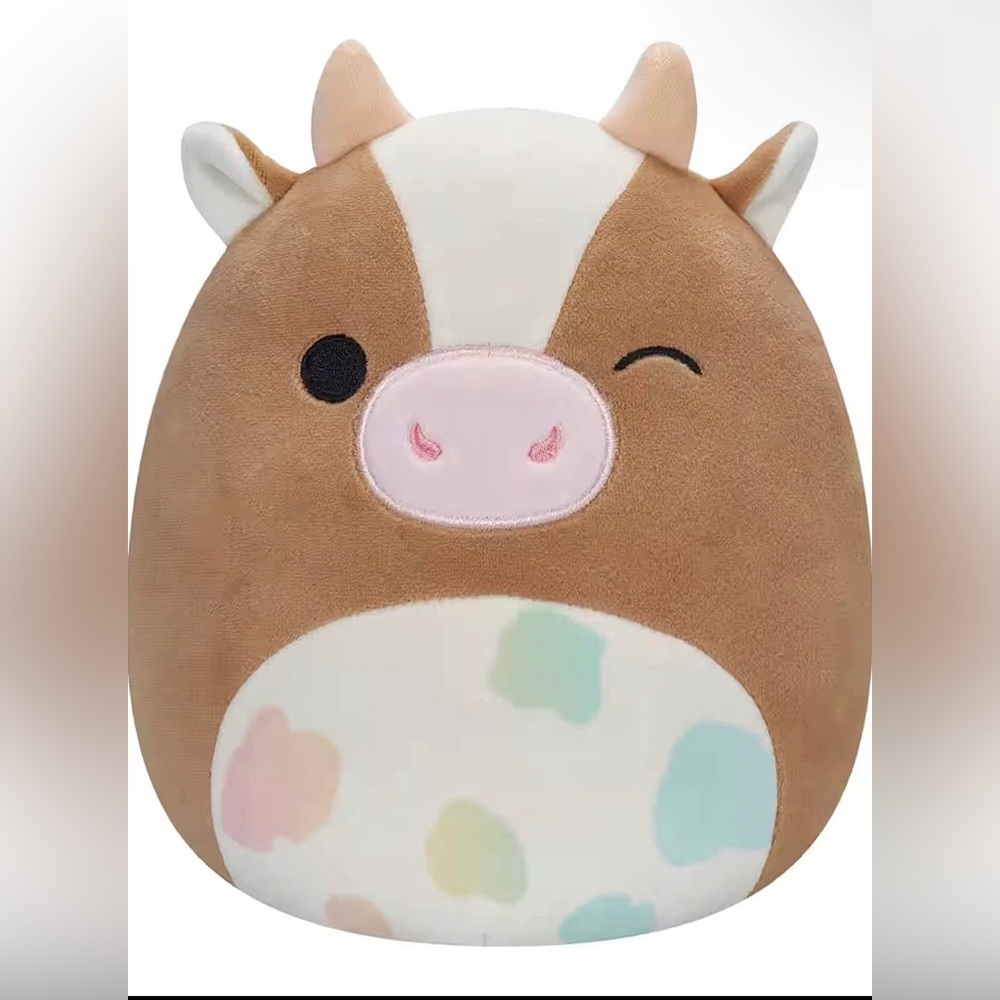 COPY - 14” Griella the Cow Squishmallow Easter Squad edition